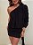 Vestido Curto Nula Manga Noemi Preto - Imagem 6
