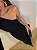 Vestido Midi Drapeado Alouette Preto - Imagem 4