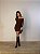 Vestido Curto Tule Marrom - Imagem 2