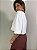 T-shirt Cropped Flor Venettia Off White - Imagem 4