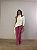 Blusa Assimétrica Recortes Solenna Off White - Imagem 4
