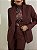 Maxi Blazer Linho Venettia Marrom - Imagem 8