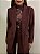 Maxi Blazer Linho Venettia Marrom - Imagem 7