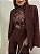 Maxi Blazer Linho Venettia Marrom - Imagem 6