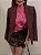 Maxi Blazer Linho Venettia Marrom - Imagem 3