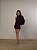 Vestido Curto Drapeado Bellizzi Roxo Uva - Imagem 7