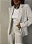 Maxi Blazer Linho Venettia Bege Cru - Imagem 3