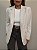 Maxi Blazer Linho Venettia Bege Cru - Imagem 2
