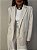Maxi Blazer Linho Venettia Bege Cru - Imagem 10