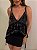Saia Short Curto Isabela Preto - Imagem 6
