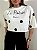 T-shirt Poá Eleonora Off White - Imagem 1