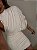 Vestido Curto Drapeado Bellizzi Off White - Imagem 3