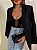 Maxi Blazer Linho Venettia Preto - Imagem 9