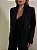 Maxi Blazer Linho Venettia Preto - Imagem 2