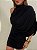Vestido Curto Drapeado Bellizzi Preto - Imagem 5