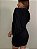 Vestido Curto Drapeado Bellizzi Preto - Imagem 8