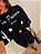 T-shirt Poá Eleonora Preta - Imagem 4
