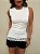 Blusa Detalhe Renda Giorgia Off White - Imagem 2