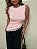 Blusa Detalhe Renda Giorgia Rosa Claro - Imagem 1