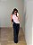Blusa Detalhe Renda Giorgia Rosa Claro - Imagem 4