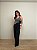 Calça Jeans Wide Leg Preta Estonada Ludovica - Imagem 1