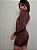 Vestido Curto Pienza Marrom - Imagem 8