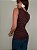 Blusa Detalhe Renda Giorgia Marrom - Imagem 8