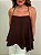 Blusa Alcinha Lorenza Marrom - Imagem 7