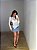 Saia Short Jeans Claro Luna - Imagem 5