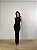 Vestido Midi Drapeado Alba Preto - Imagem 8