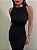 Vestido Midi Drapeado Alba Preto - Imagem 9