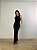 Vestido Midi Drapeado Alba Preto - Imagem 3