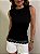 Blusa Detalhe Renda Giorgia Preta - Imagem 3