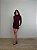 Vestido Curto Pienza Vermelho Bordô - Imagem 6