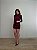 Vestido Curto Pienza Vermelho Bordô - Imagem 4