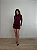 Vestido Curto Pienza Vermelho Bordô - Imagem 1