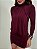 Vestido Curto Pienza Vermelho Bordô - Imagem 2