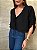 Bata Cropped Talia Preta - Imagem 3
