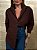 Maxi Camisa Odette Marrom - Imagem 1