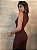 Vestido Midi Solenna Marrom - Imagem 6