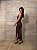 Vestido Midi Solenna Marrom - Imagem 8