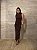 Vestido Midi Solenna Marrom - Imagem 2