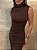 Vestido Midi Solenna Marrom - Imagem 5