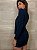 Vestido Curto Pienza Azul Marinho - Imagem 8