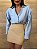 Camisa Fios Lurex Solenna Azul - Imagem 3