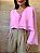Bata Cropped Talia Rosa - Imagem 1