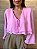 Bata Cropped Talia Rosa - Imagem 5
