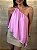 Blusa Assimétrica Alba Rosa - Imagem 1