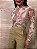 Blusa Tule Estampada Amalfi Bege Claro - Imagem 2