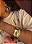 Bracelete Orgânico Dourado - Imagem 1